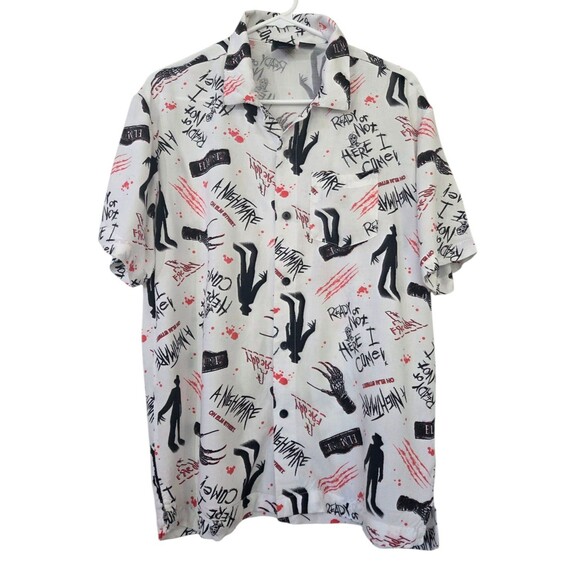 Freddie Krueger Halloween Horror Movie Nightmare On Elm Street Shirt Size Small - Picture 5 of 7